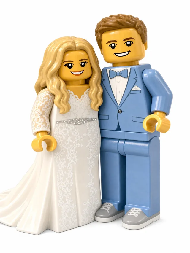 LEGO style.